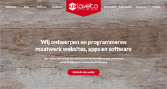 Desktop Screenshot of laveto.nl