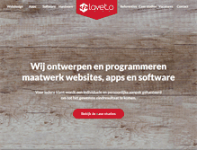 Tablet Screenshot of laveto.nl